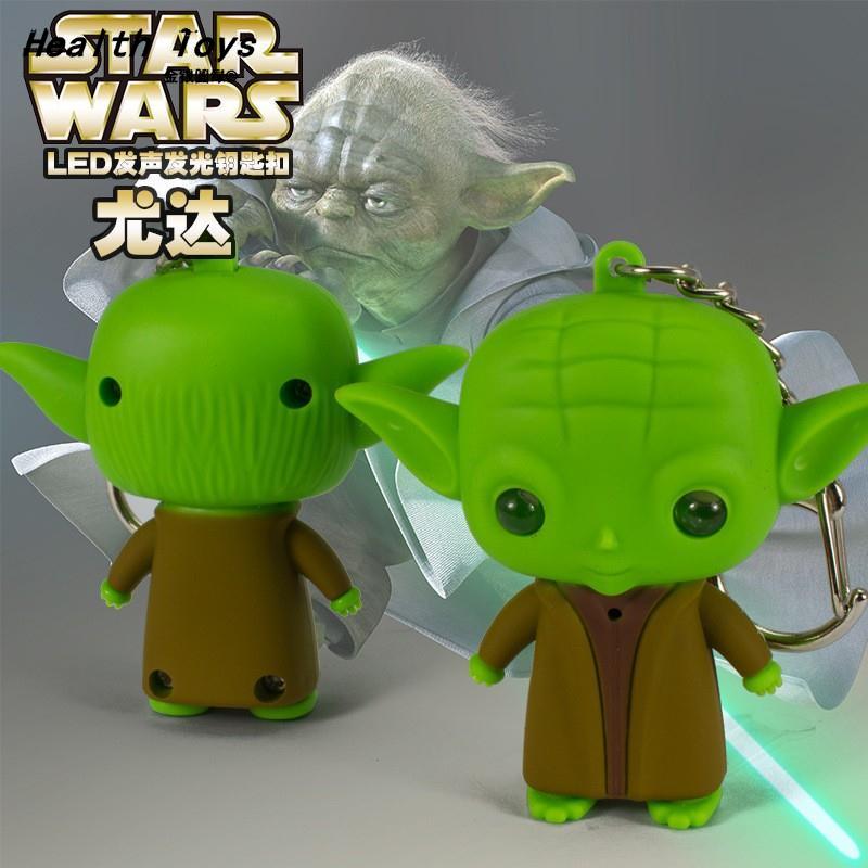 Star Wars Character Inspired LED Flashlight  Collectible Keychains-xinru