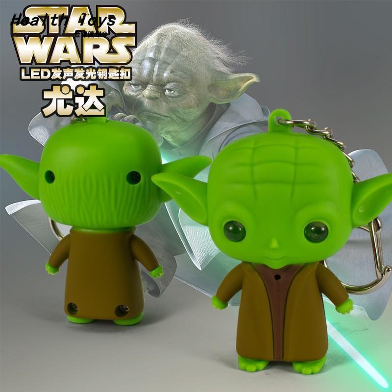 Star Wars Character Inspired LED Flashlight  Collectible Keychains-xinru