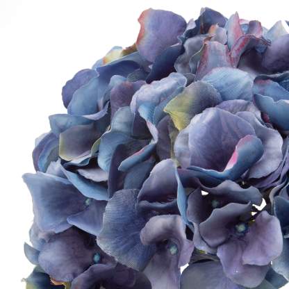 Artificial Large Single Headed Blue Hydrangea 28.5"-xinru shop