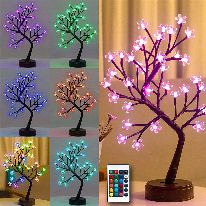 Led Blossom Tree lights 16 Colors With Control-xinru