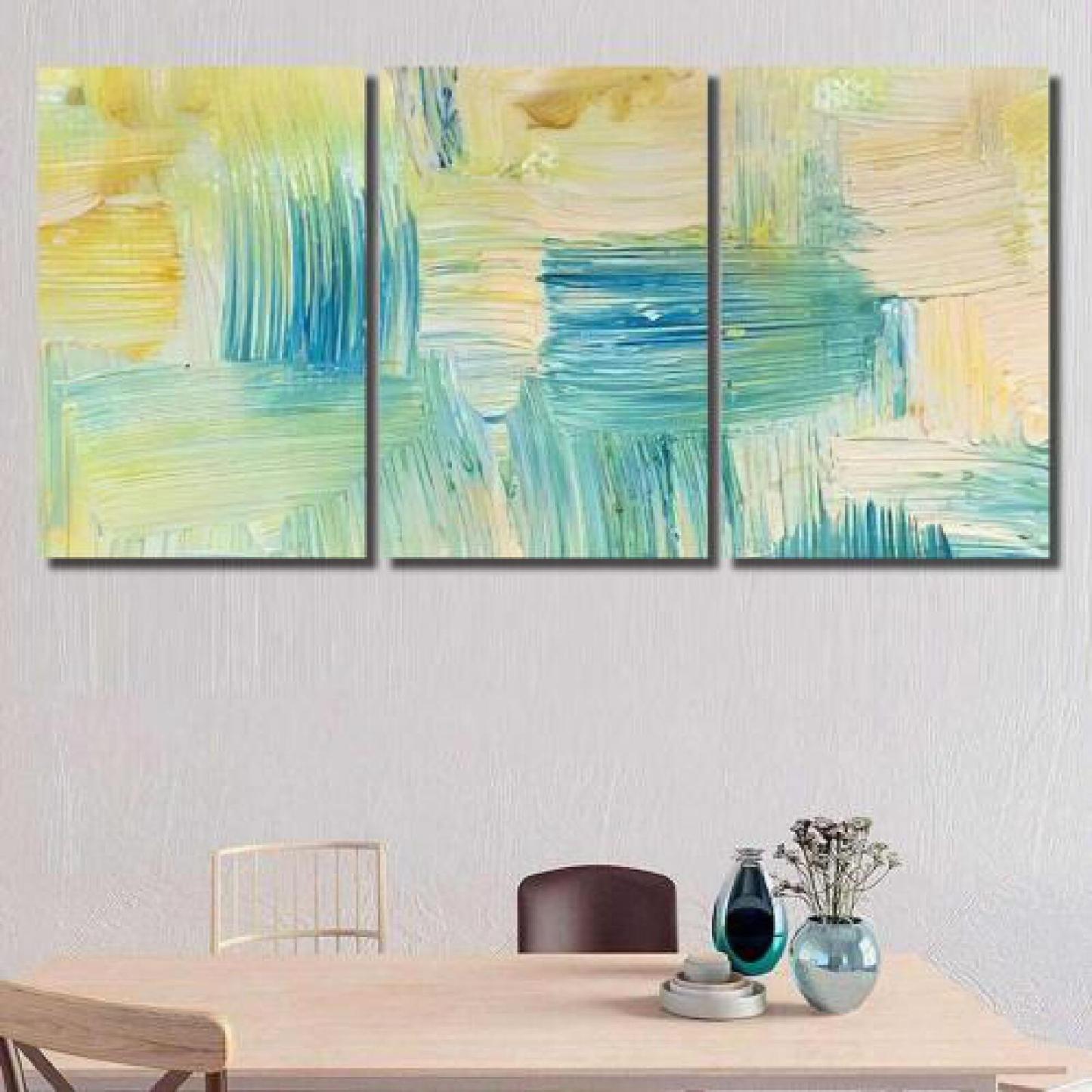 Close Detail Brushwork Abstract Oil Painting-xinru shop