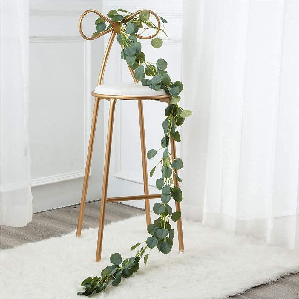 Lamb閳ユ獨 Ear Greenery Garland Faux Eucalyptus Garland Summer Garland-xinru