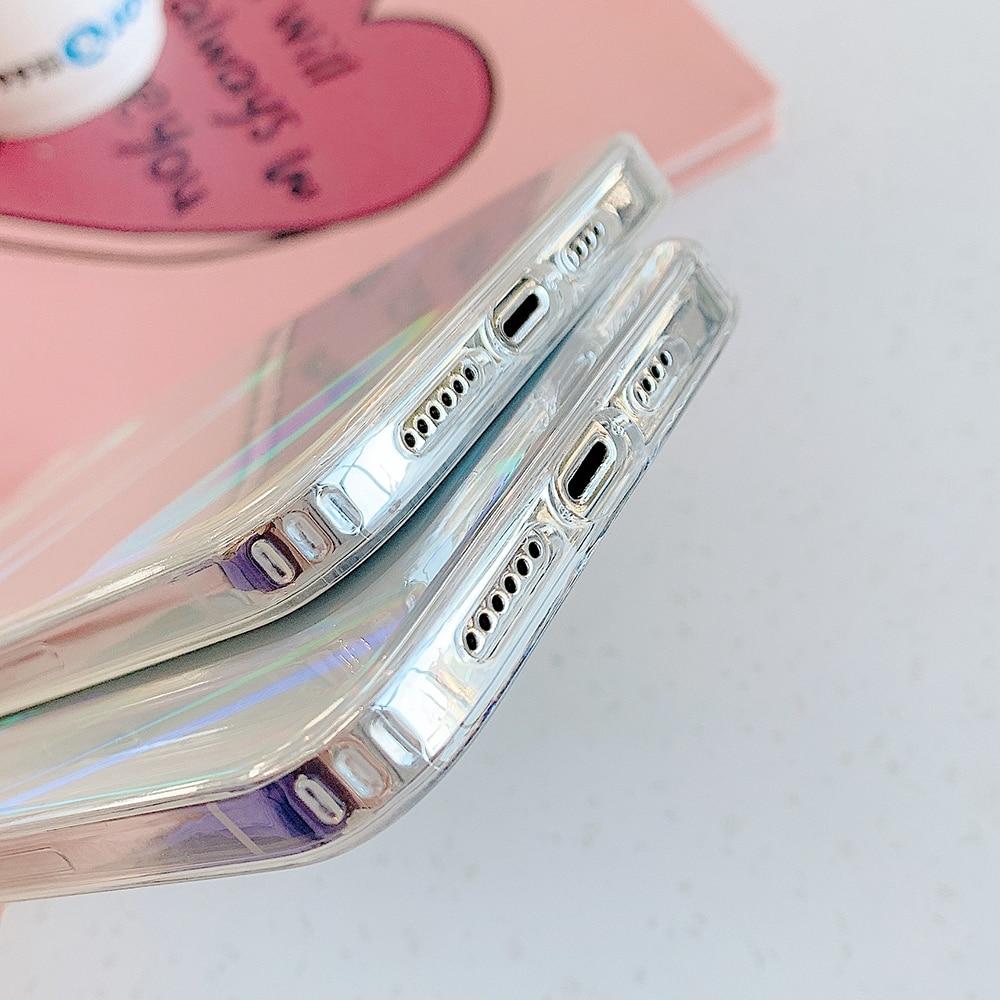 Aurora Rainbow Clear Case-xinru