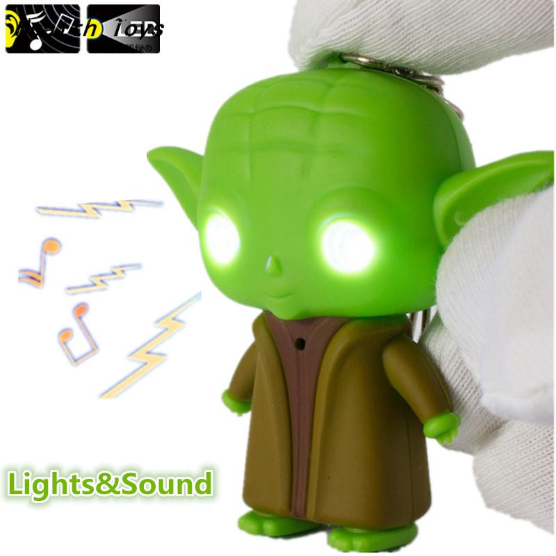 Star Wars Character Inspired LED Flashlight  Collectible Keychains-xinru