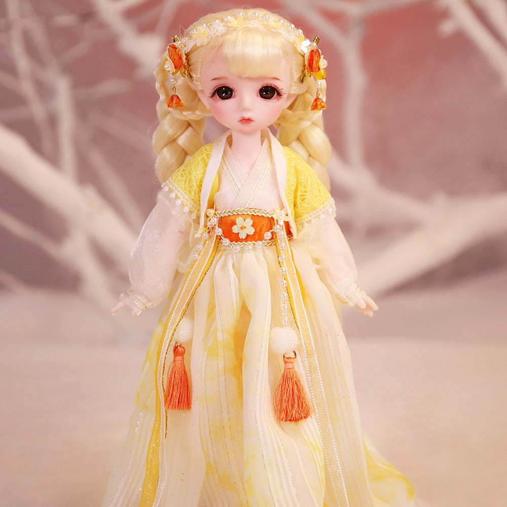 1/6 Fairy Dolls BJD Ball Jointed Doll Full Set-xinru