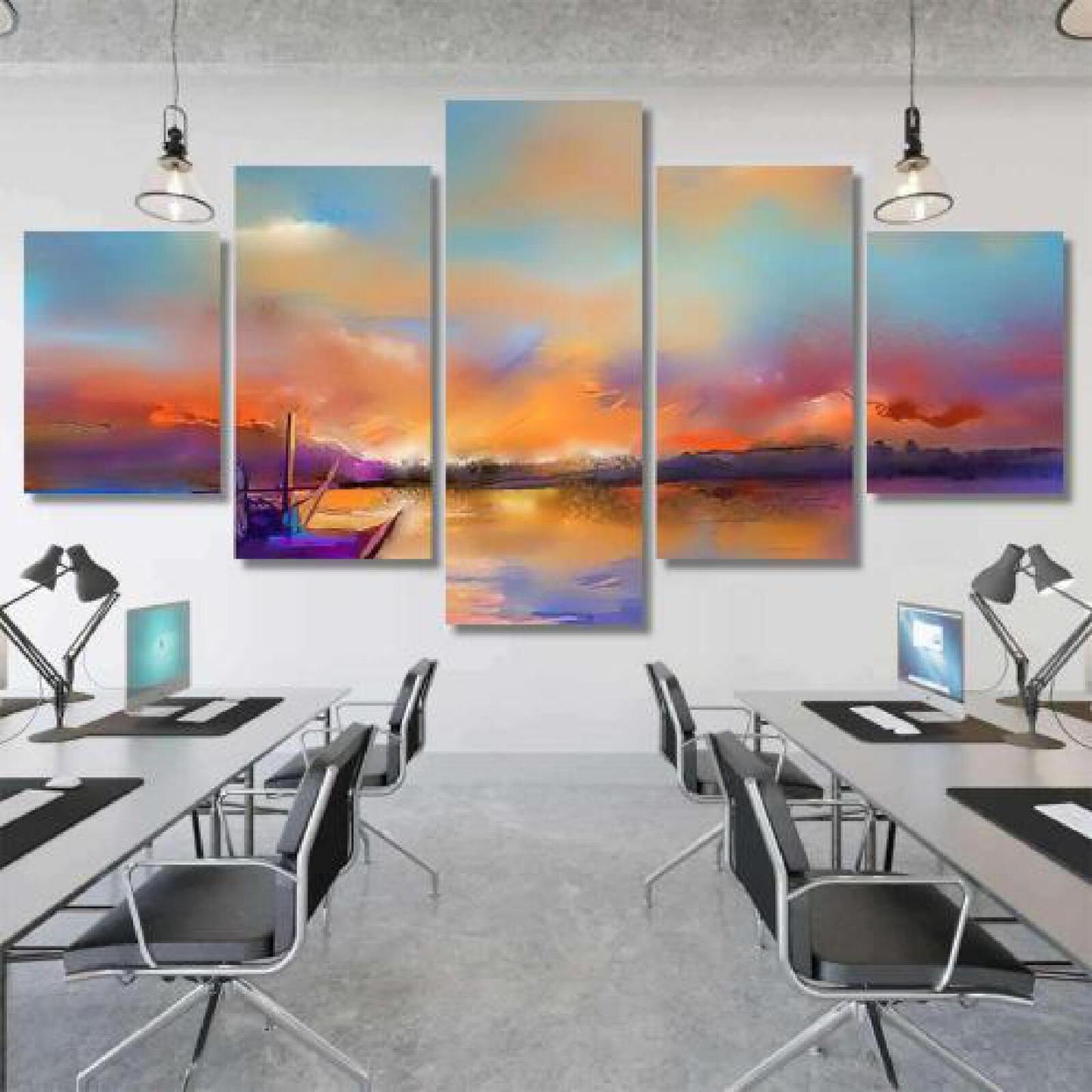 Colorful Oil Painting-xinru shop