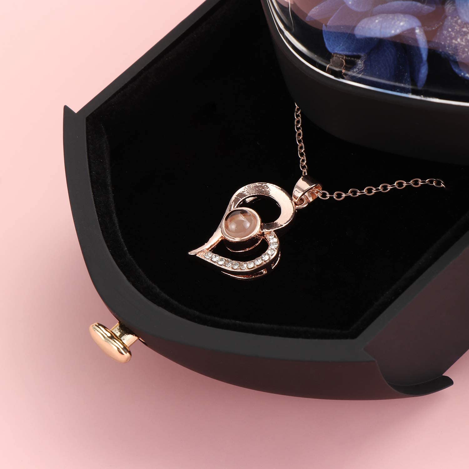 Mother's Day Gift Love You Necklace In 100 Languages-xinru