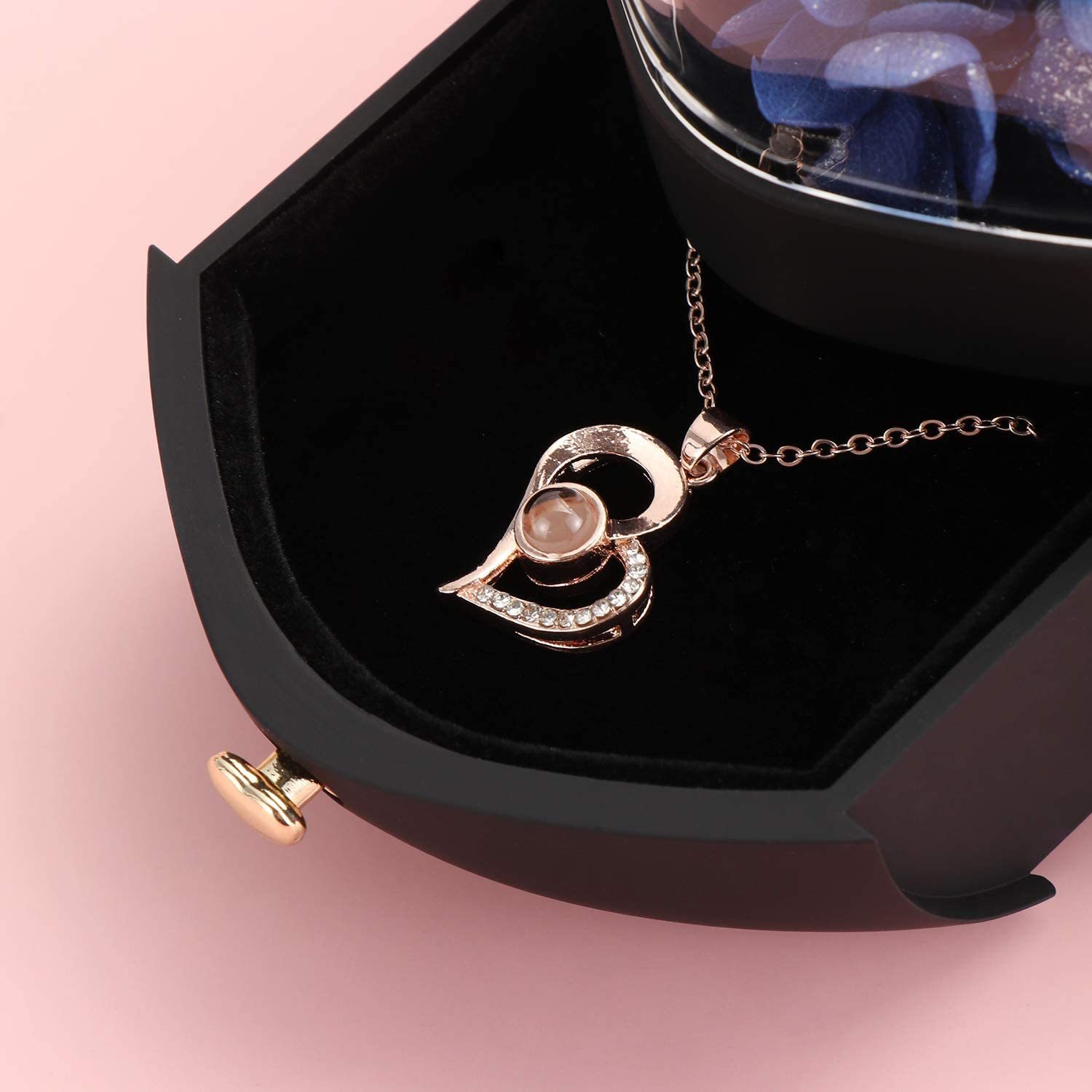 Mother's Day Gift Love You Necklace In 100 Languages-xinru