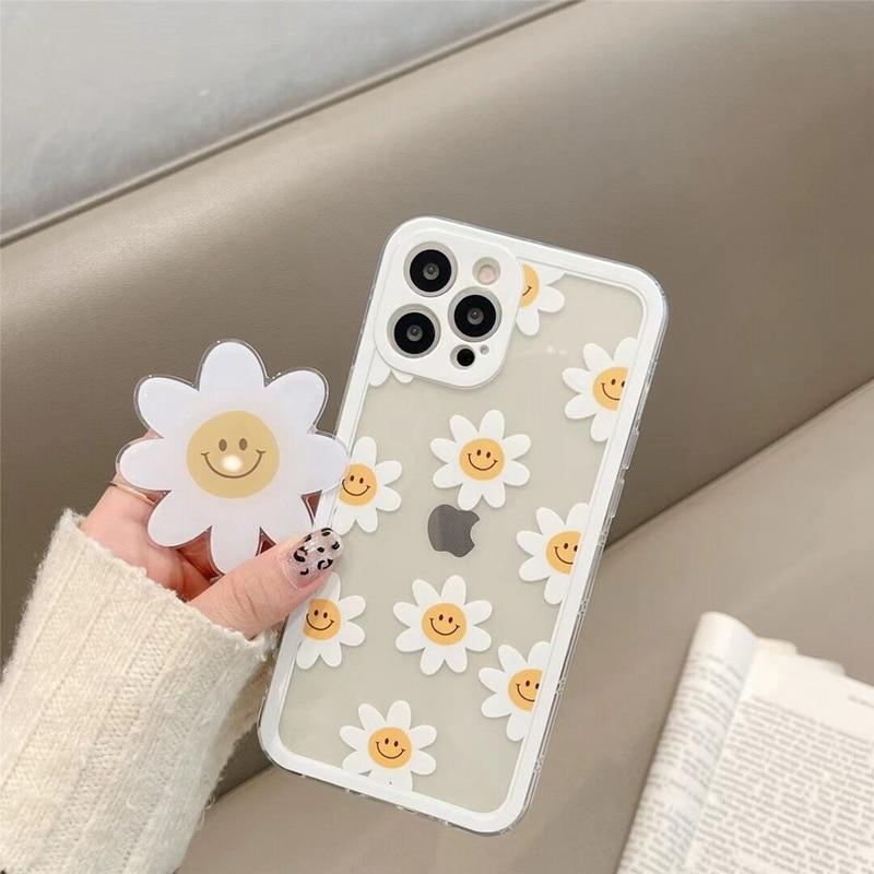 Smiley Flowers Case-xinru