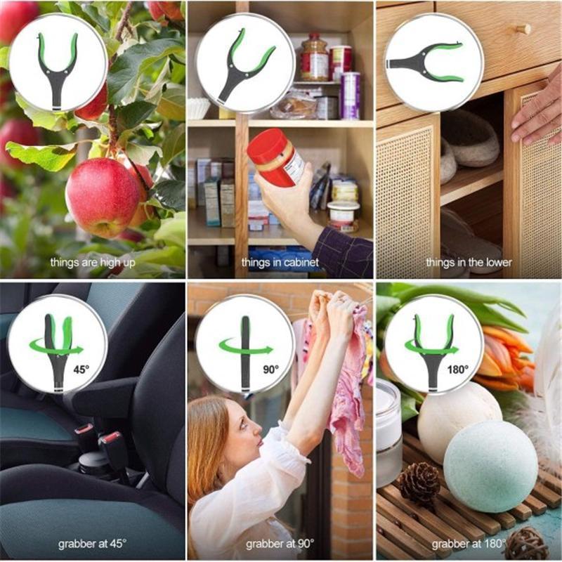 Heavy Duty Grabber Reacher Tool 19" Foldable Pick Up Stick Hand Grip-xinru