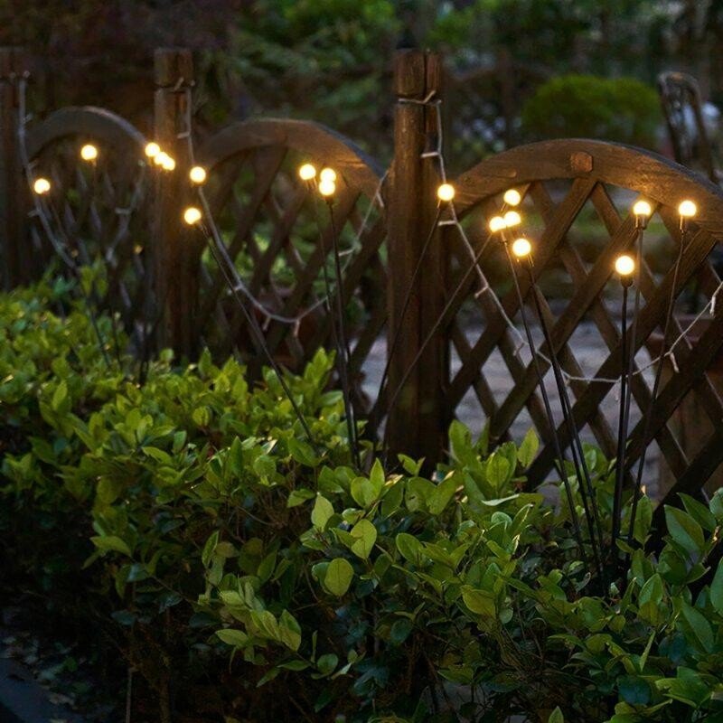 Starburst Swing Light Solar  Garden Decoration Color Changing Light-xinru