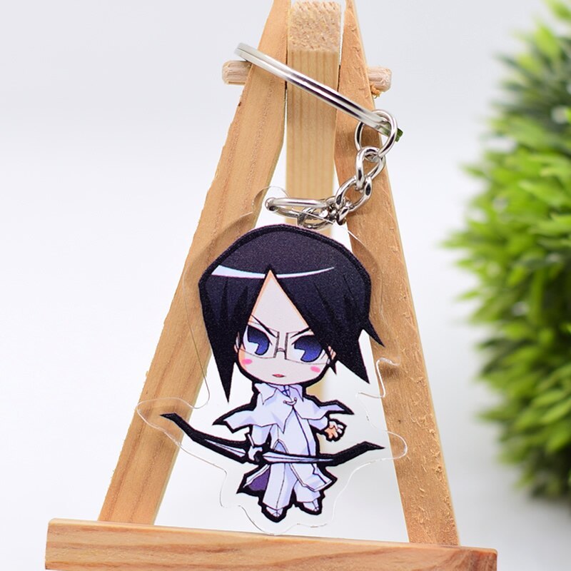 Ichigo Kurosaki Double Sided Anime Keyring Bleach-xinru
