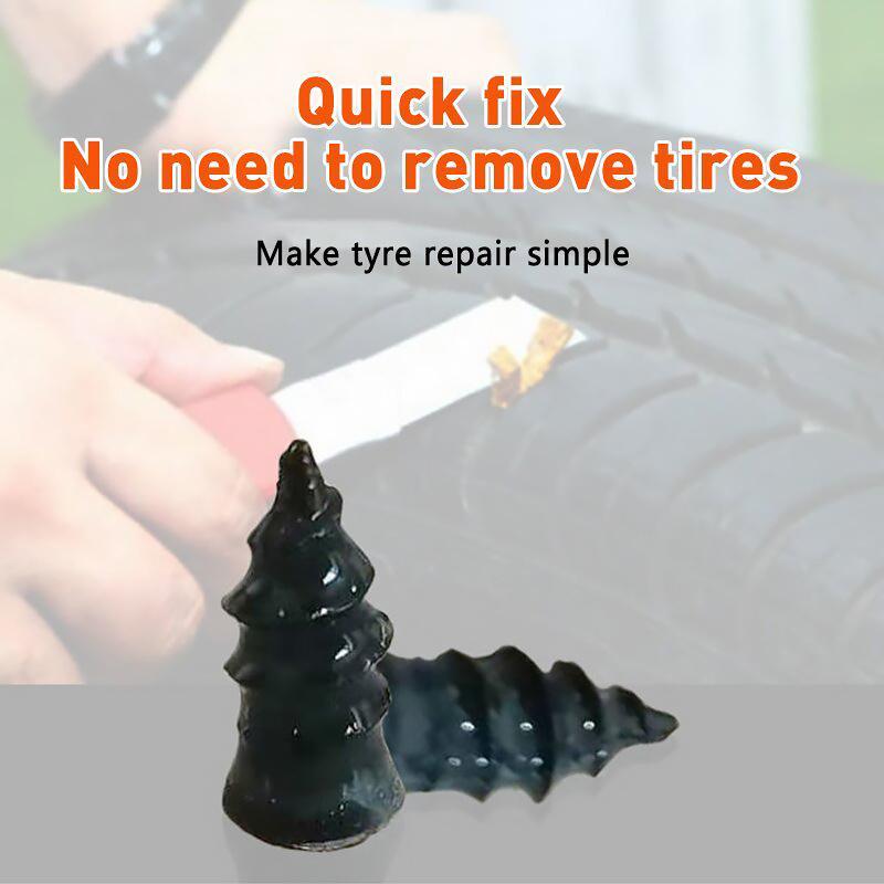10 Pack Car Tire  Studs Vacuum Tire Puncture Repair Tool-xinru