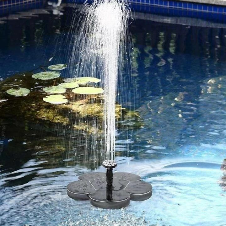 Solar Fountain Floating Fountain Pump For Bird Bath Garden-xinru