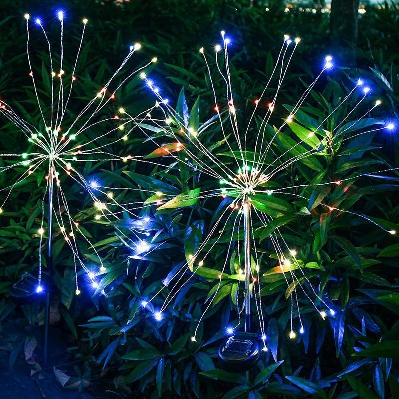 LED Solar Grass Ball Dandelion Waterproof Lawn Light-xinru