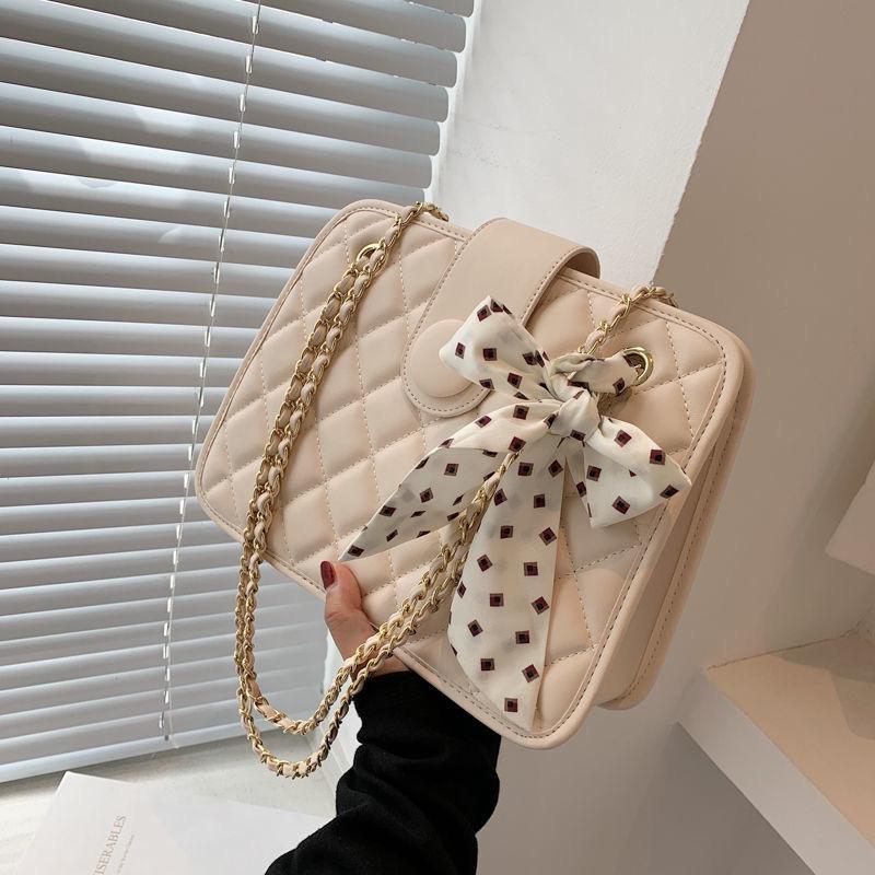 ボウチェーンショルダーバッグ-xinru shop