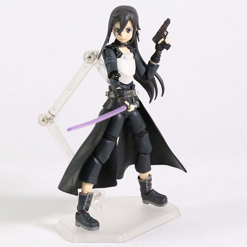 Anime Figma 248 Sword Art Online SAO Kirito GGO Ver. PVC Action Figure-xinru