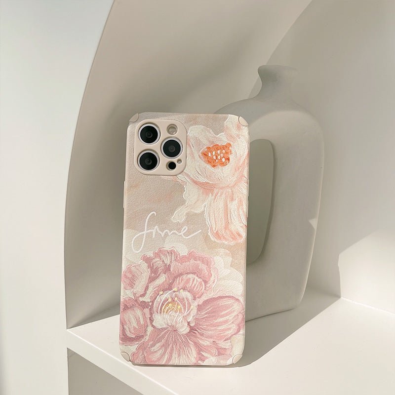 3D Flower Leather Case-xinru