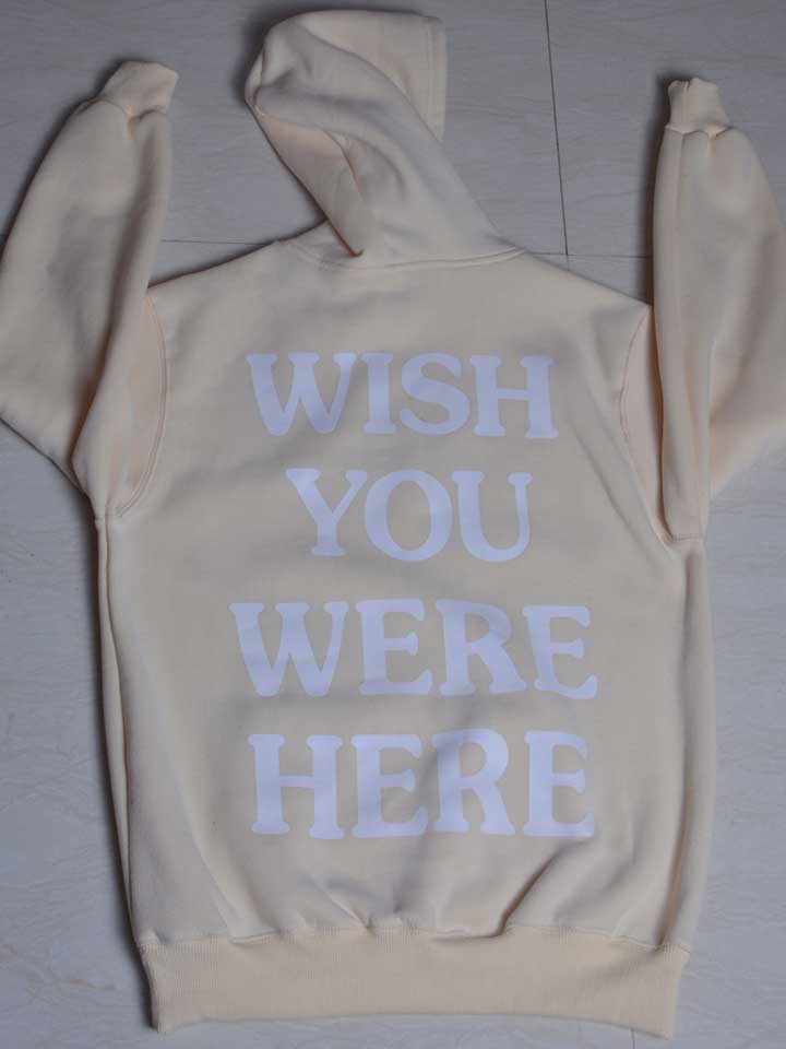 Astroworld Embroidered Rainbow Letter Hoodie-xinru