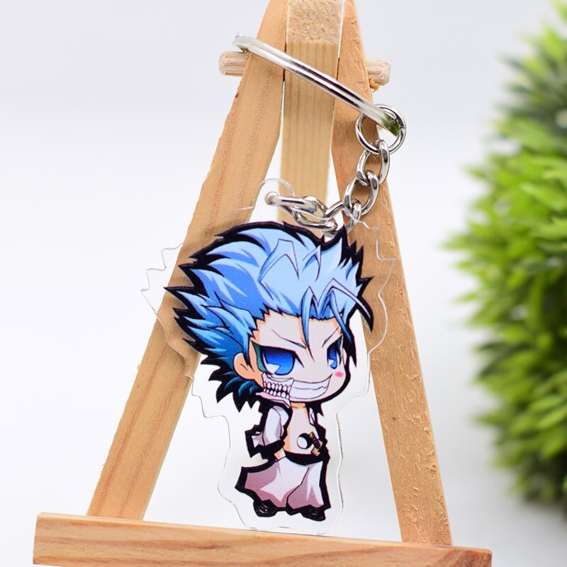 Ichigo Kurosaki Double Sided Anime Keyring Bleach-xinru