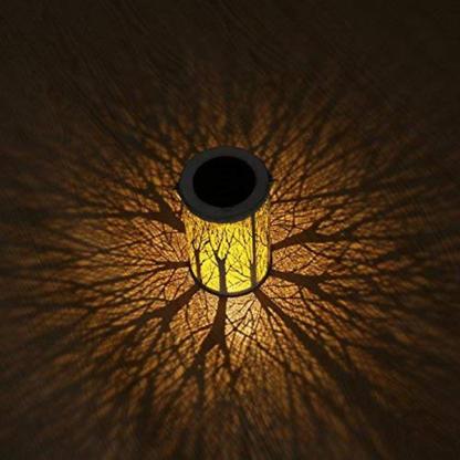 Solar Tree Pattern Lantern Light-xinru shop
