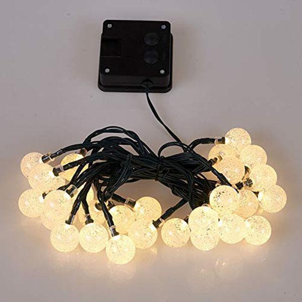 30 LED Solar Bubble Beads Patio String Lights-xinru shop