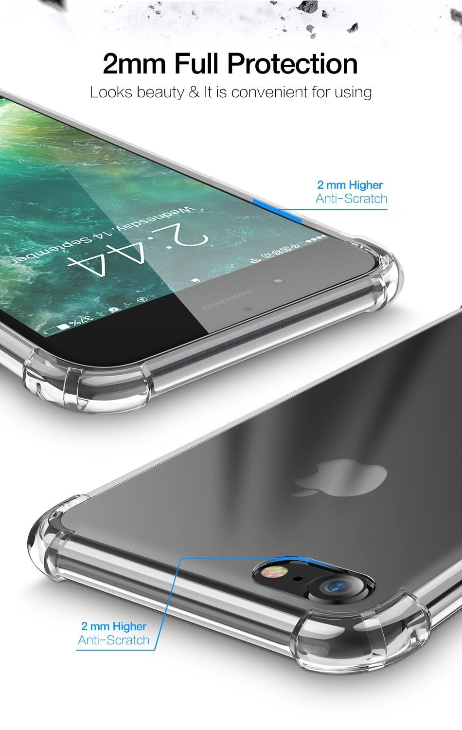 Clear Shockproof Case-xinru