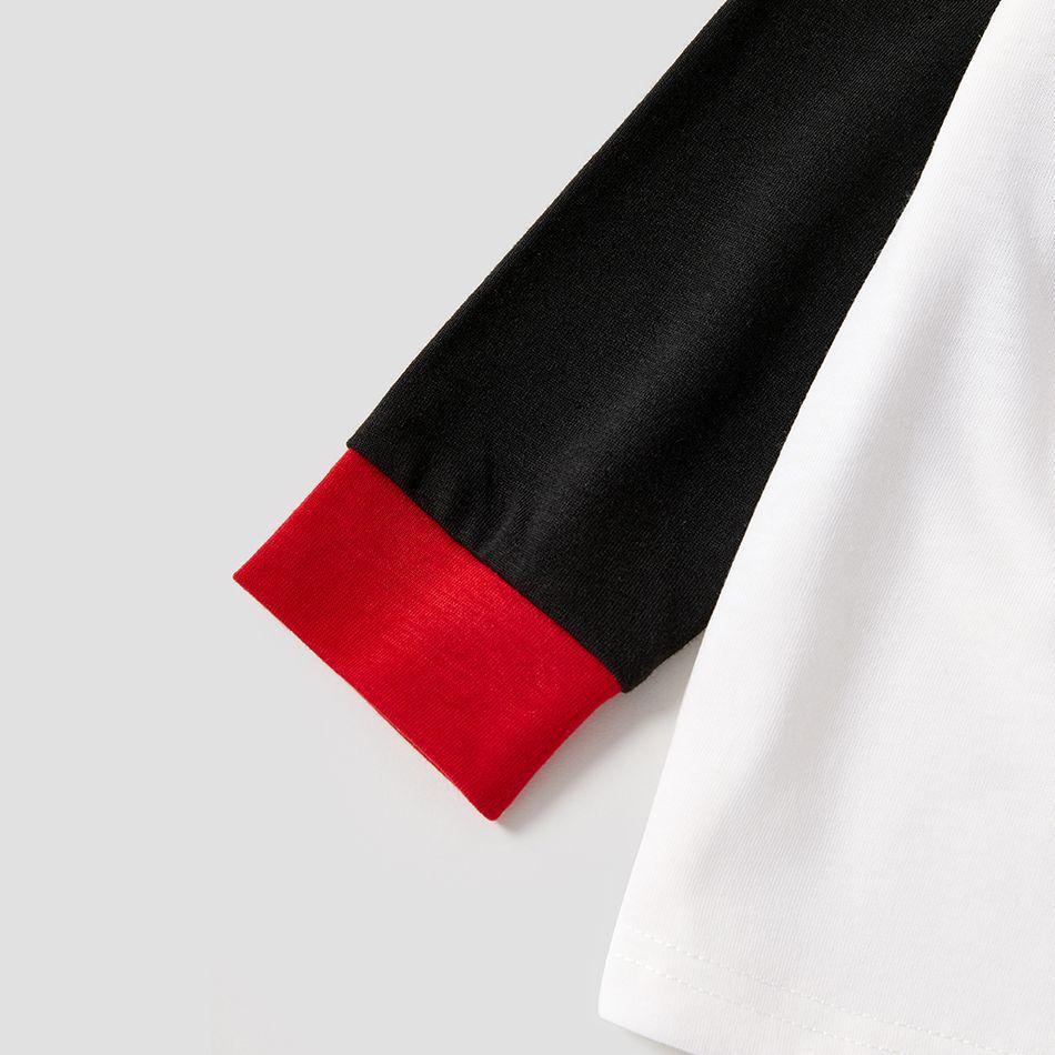 Plus Size Christmas Snowman Face and Letter Print Family Matching Long-sleeve Pajamas Sets-xinru shop