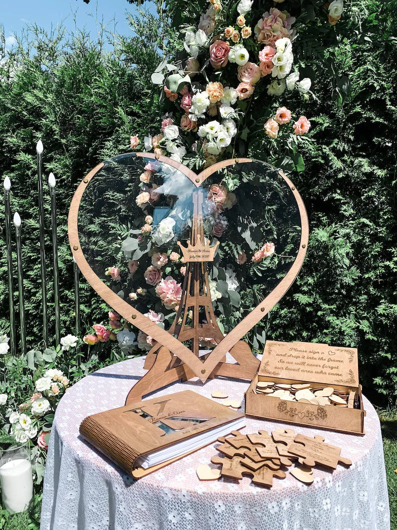 Wedding Alternative Guest Book Set Guest Book Sign Wedding Decor-xinru