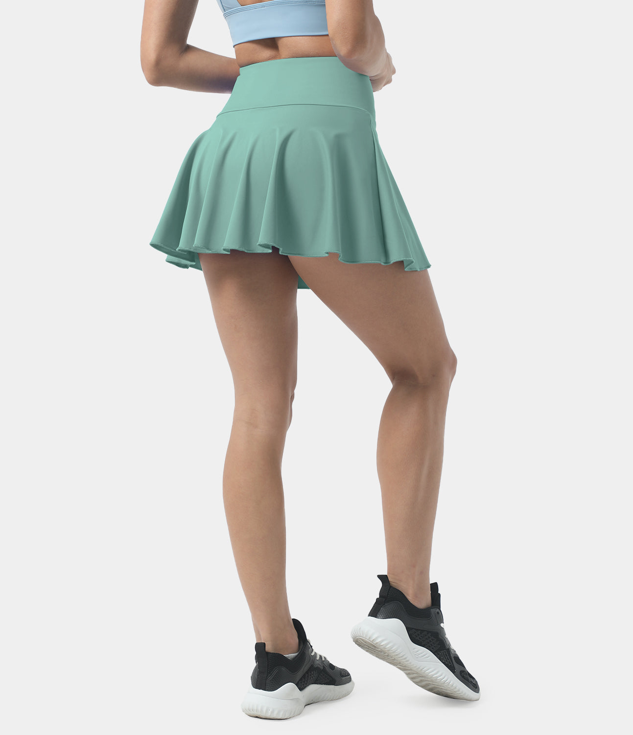 Women's Athletic High Waisted Tennis Skirts With Pockets-xinru shop