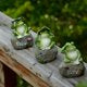Frog Statue Yard Decorations Art Figurines For The Lawn Balcony Desk,-xinru