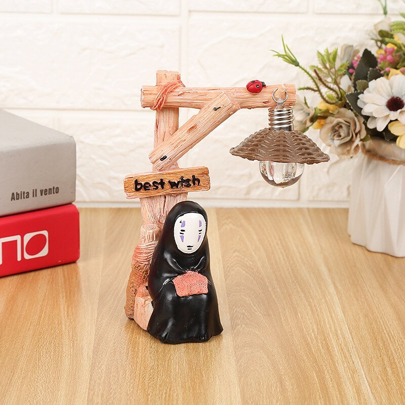 Japanese Kaonashi Spirited Away No Face LED Night Light Figure-xinru
