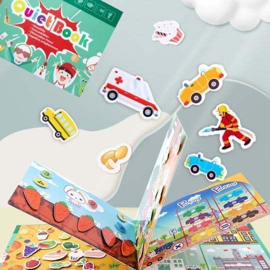 Montessori Busy Book For Kids To Develop Learning Skills-xinru
