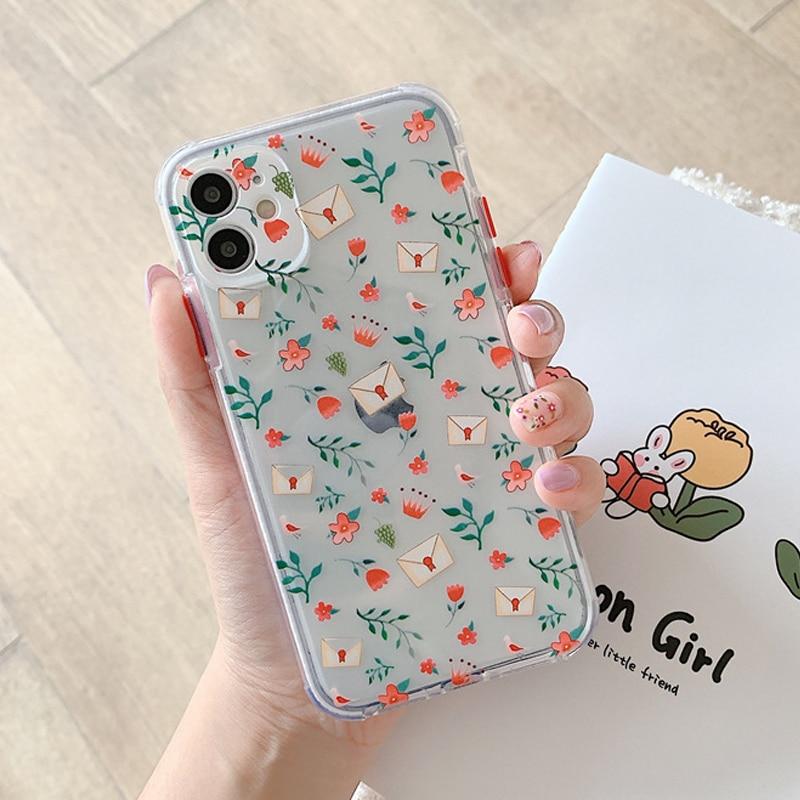 Clear Flower Case-xinru