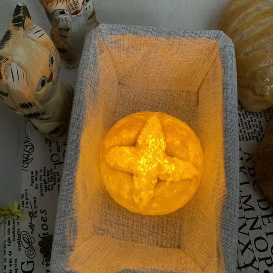 Creative Realistic Bread Shape LED Lamp-xinru