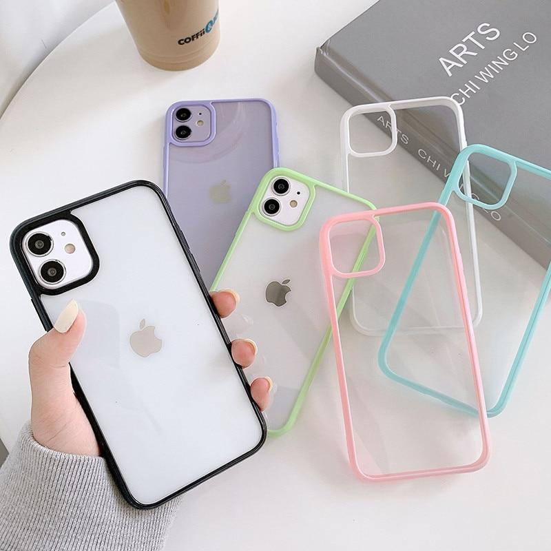 Clear Candy Bumper Case-xinru
