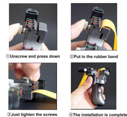 Outdoor High Precision Laser Toy Hunting  Slingshot-xinru