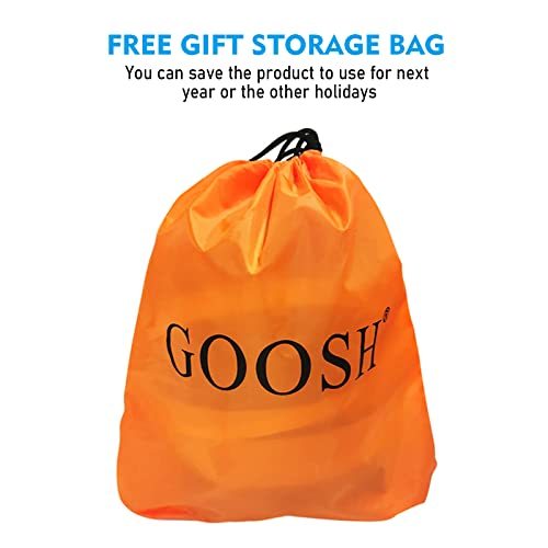 GOOSH 5 FT Height Christmas Inflatables Tree Decorations, Blow Up Yard Decoration Clearance with LED Lights Built-in for Holiday/Party/Yard/Garden-xinru shop