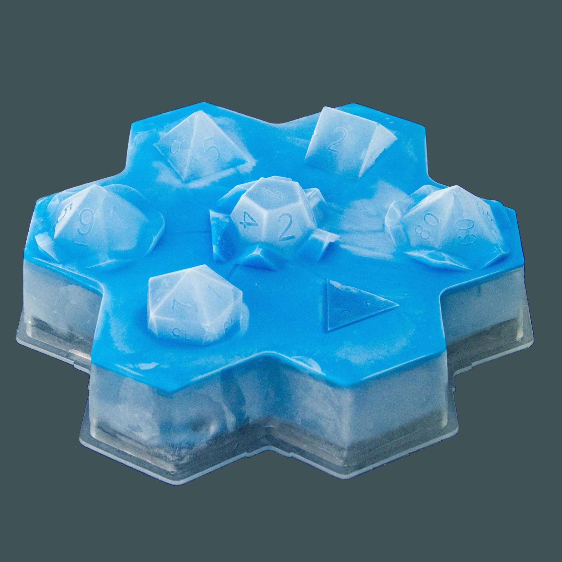 Dice Shape Ice Cube Tray DND Dice Ice Cube Mold-xinru