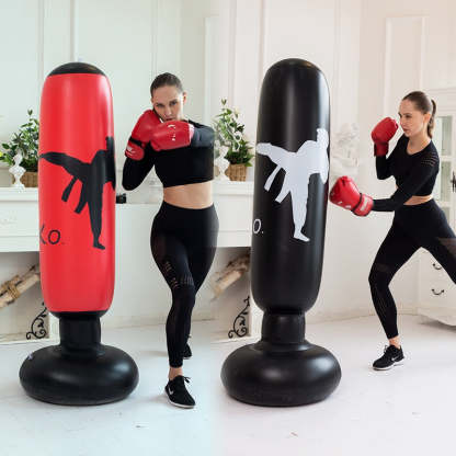 Fitness Inflatable Vertical Boxing Column Thickened 1.6 Meters High-xinru shop