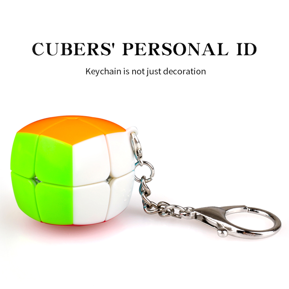 QiYi Mini Pillowed 2x2 Keychain-xinru shop