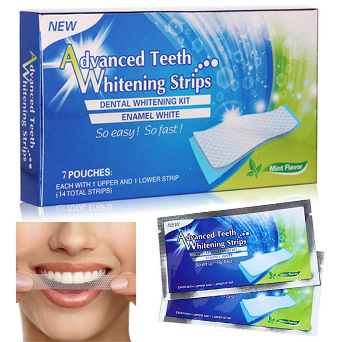 Professional Teeth Whitening Strips Bleaching Gel Dental Care Kit-xinru