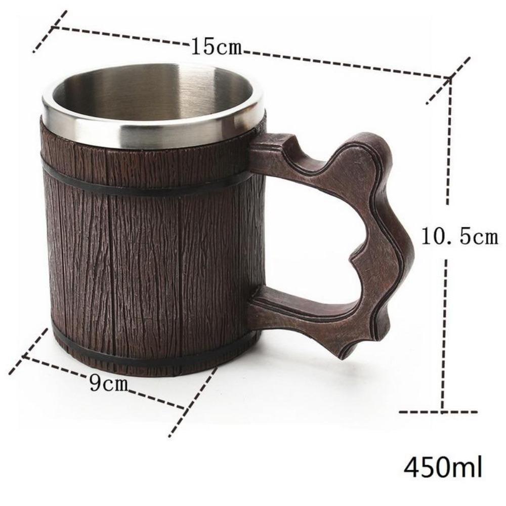 Viking Warrior Horned Skull Tankard-xinru