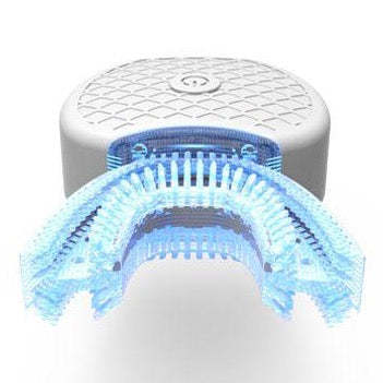 Ultrasonic Electric  Adults Teeth Whitening U Shaped Toothbrush-xinru