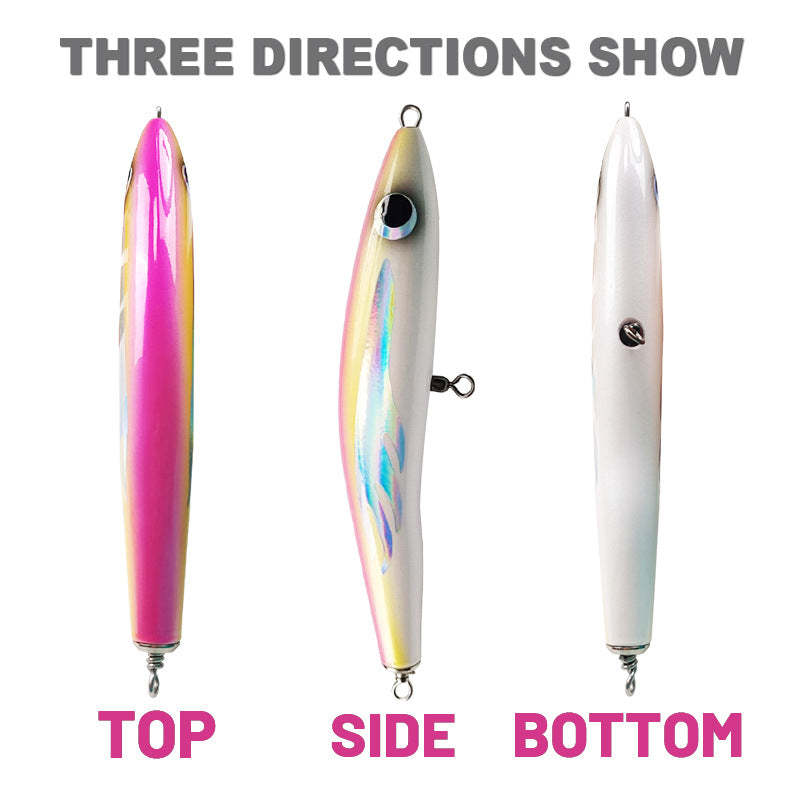 25cm Sea Fishing Floating Water Wooden Trolling Bait-xinru shop