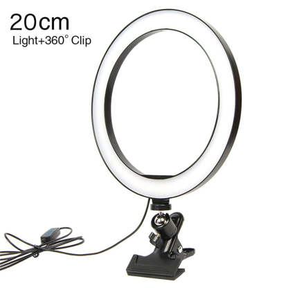 6" Ring Light With Tripod For Computer Laptop Desktop-xinru
