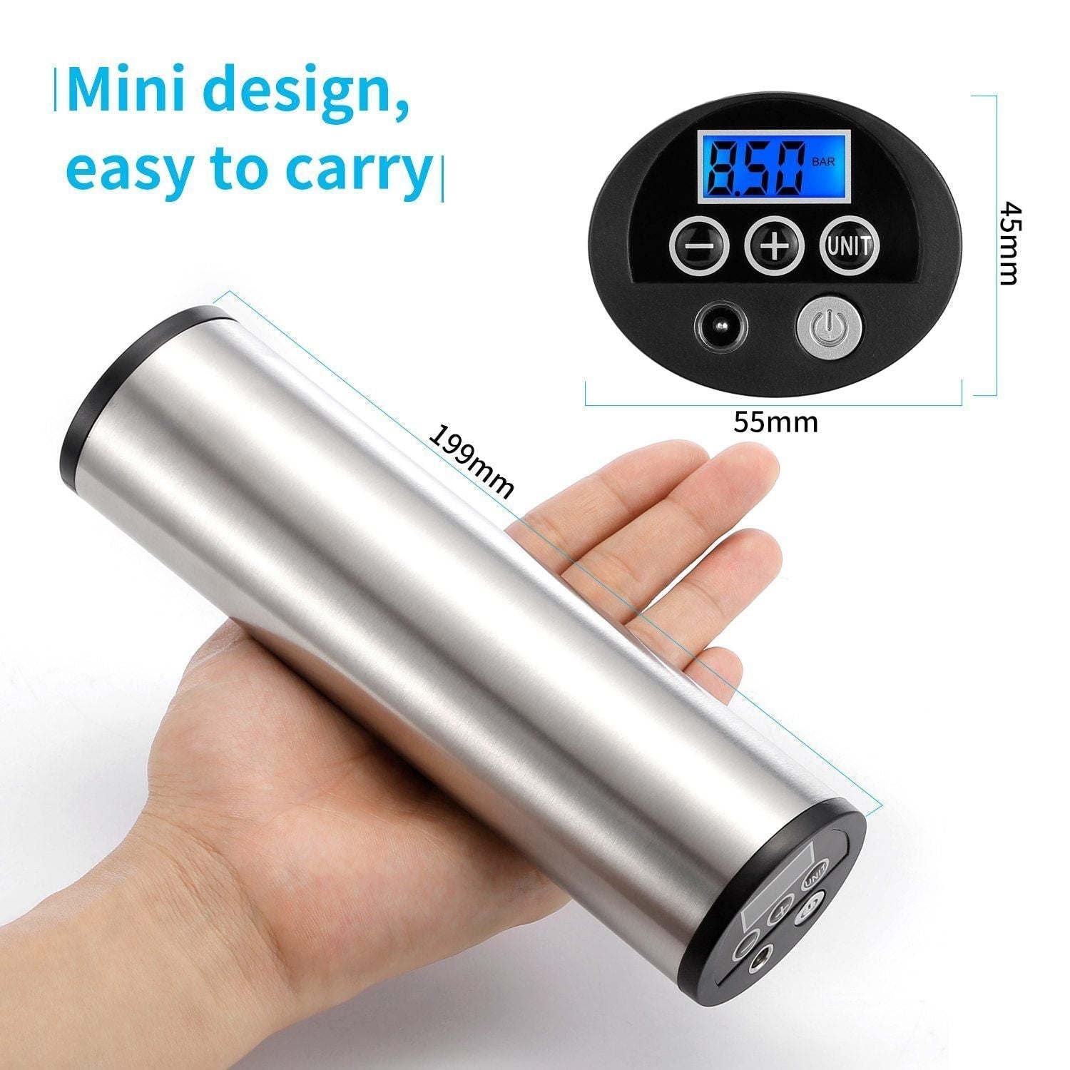 Wireless Electric Multifunction Portable Air Pump For Car And Balloon-xinru