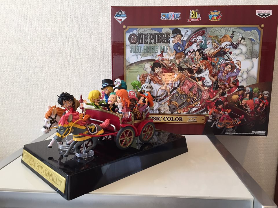 Funny Anime One Piece Characters On Horse Carriage-xinru