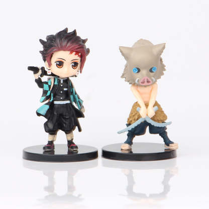 Anime Demon Slayer Figure Kimetsu No Yaiba Figure Tanjirou Kamado 7cm-xinru