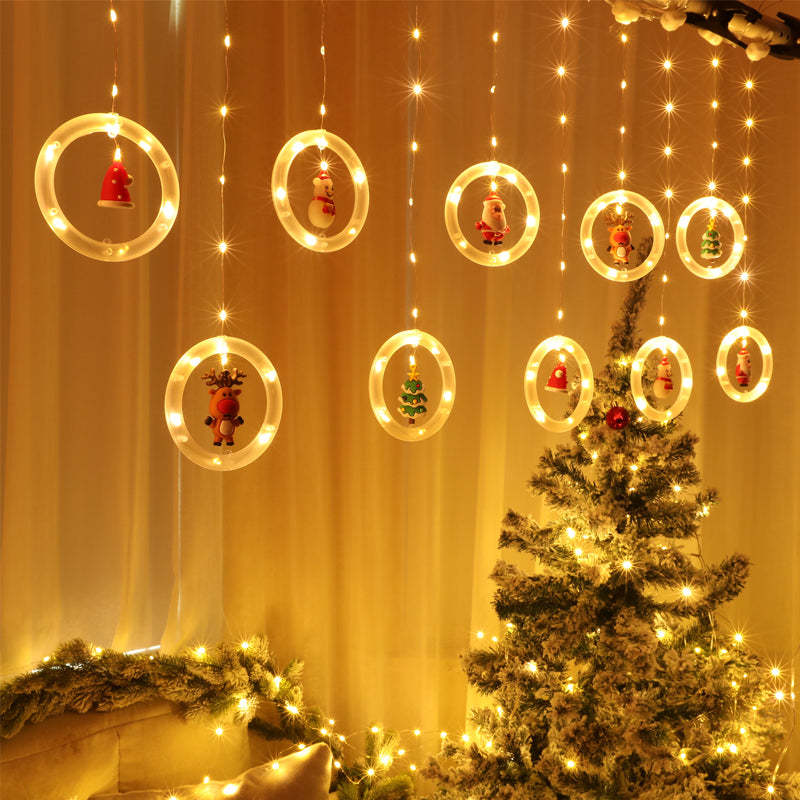 LED Wishing Light String Doll Ball Light-xinru